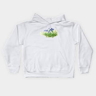 September 16th birthday flower Kids Hoodie